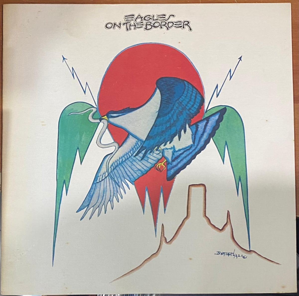 Eagles – On The Border - Vinilo Japonés (Sin Obi)