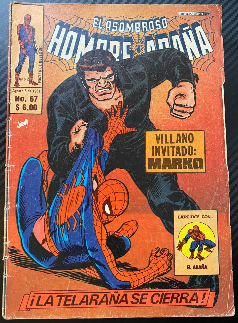 El Asombroso Hombre Araña N°67 - Revista
