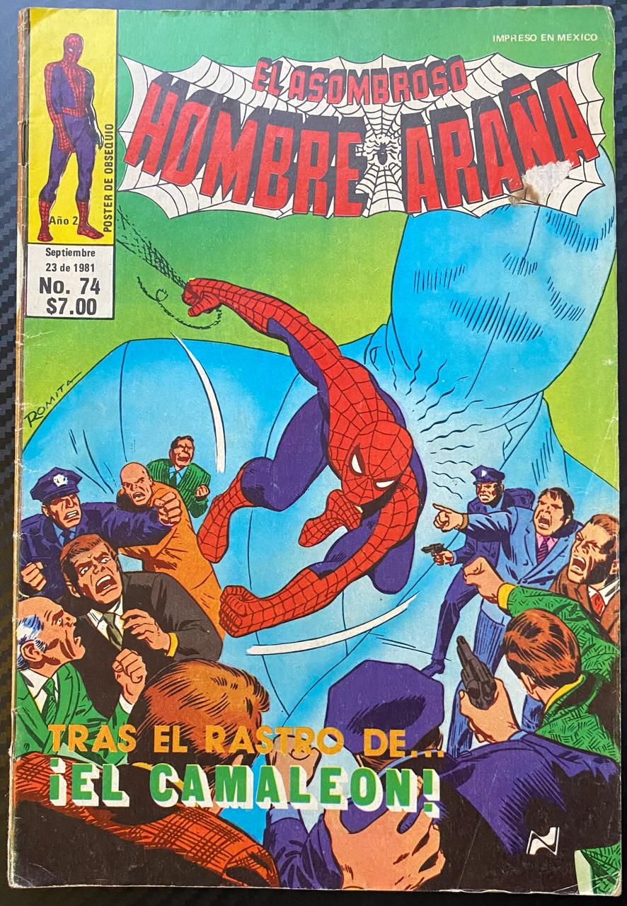 El Asombroso Hombre Araña N°74 - Revista