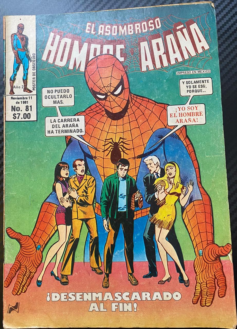 El Asombroso Hombre Araña N°81 - Revista