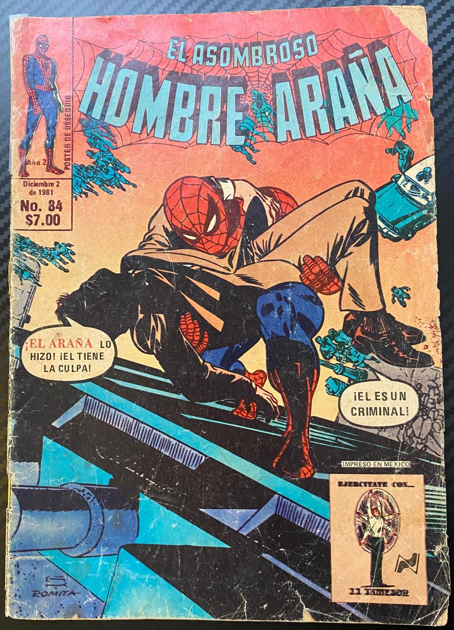 El Asombroso Hombre Araña N°84 - Revista