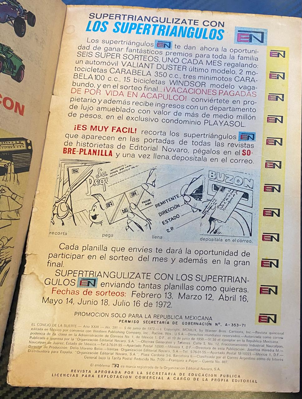El Conejo de la Suerte N°391 - Revista