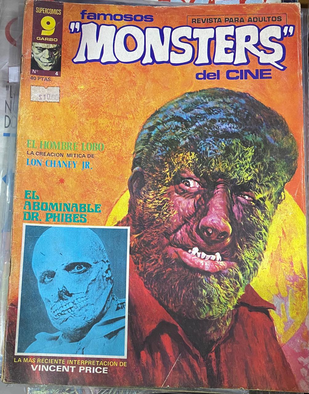 Famosos "Monsters" del Cine N°4 - Revista