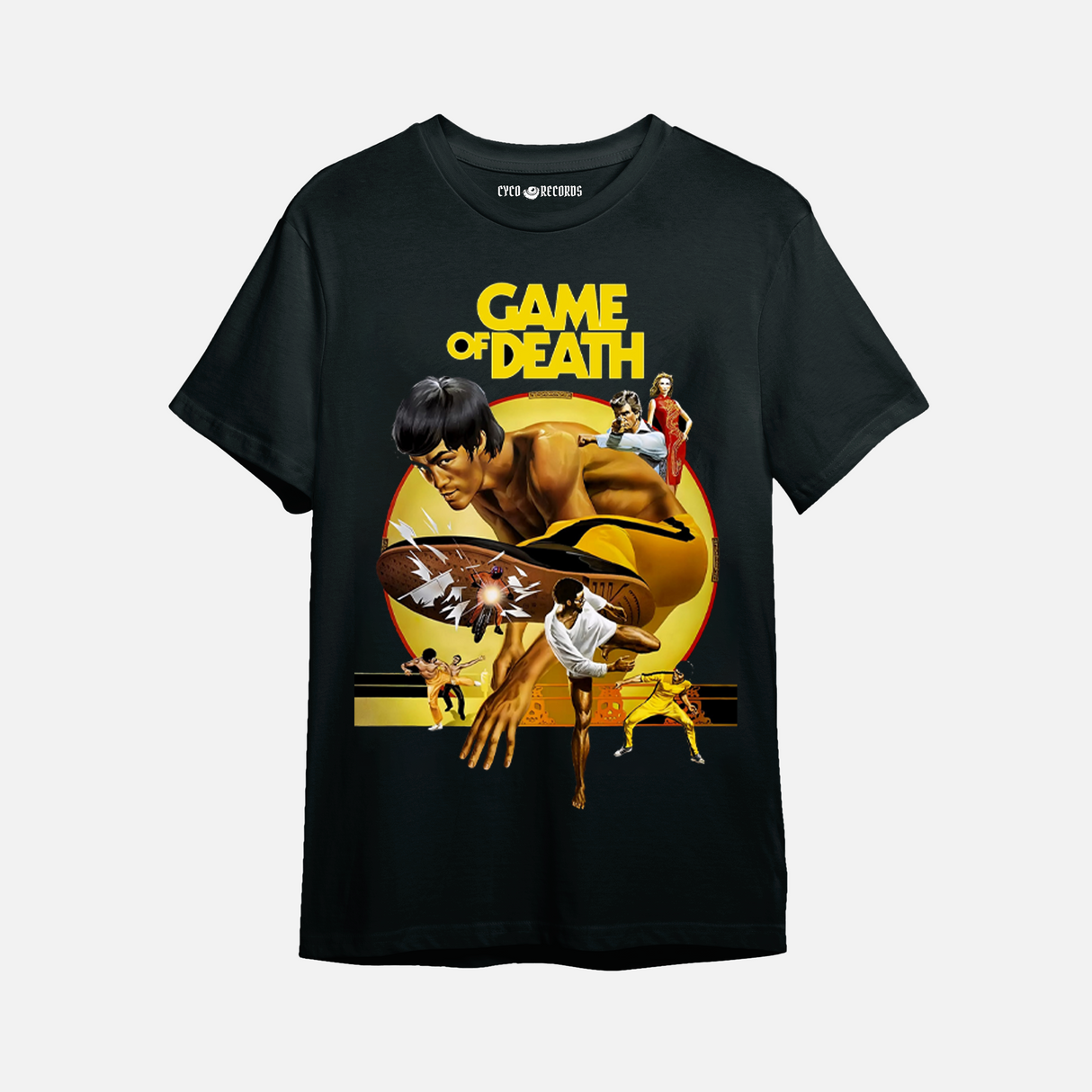 Bruce Lee - Game Of Death - Peliculas De Culto - Polera- Cyc