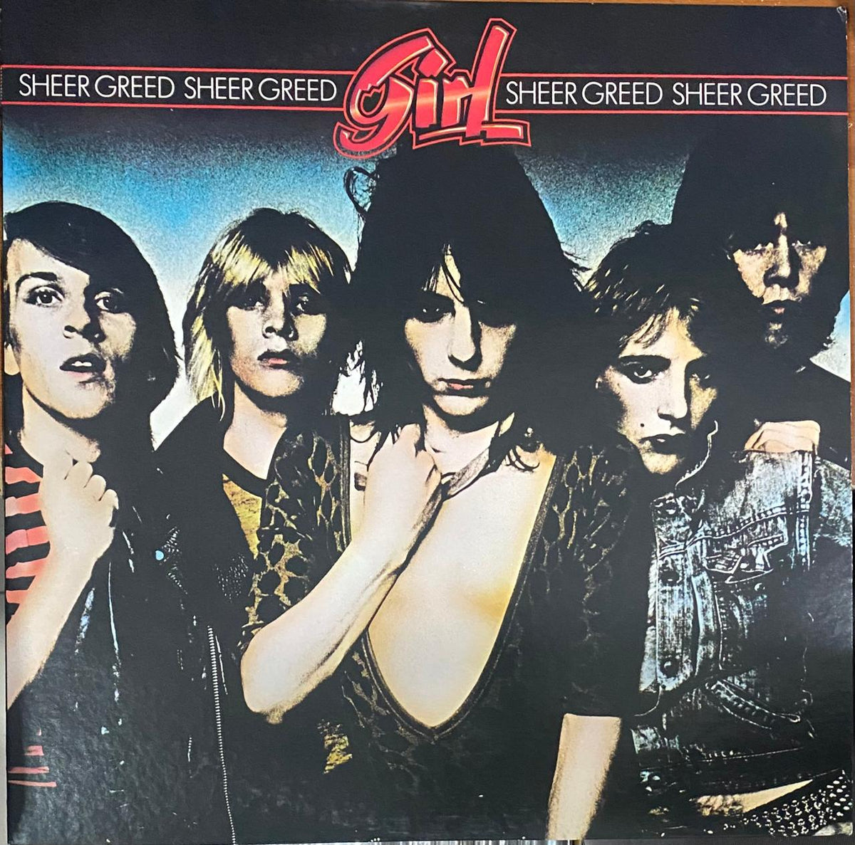 Girl – Sheer Greed - Vinilo Japonés (Sin obi)