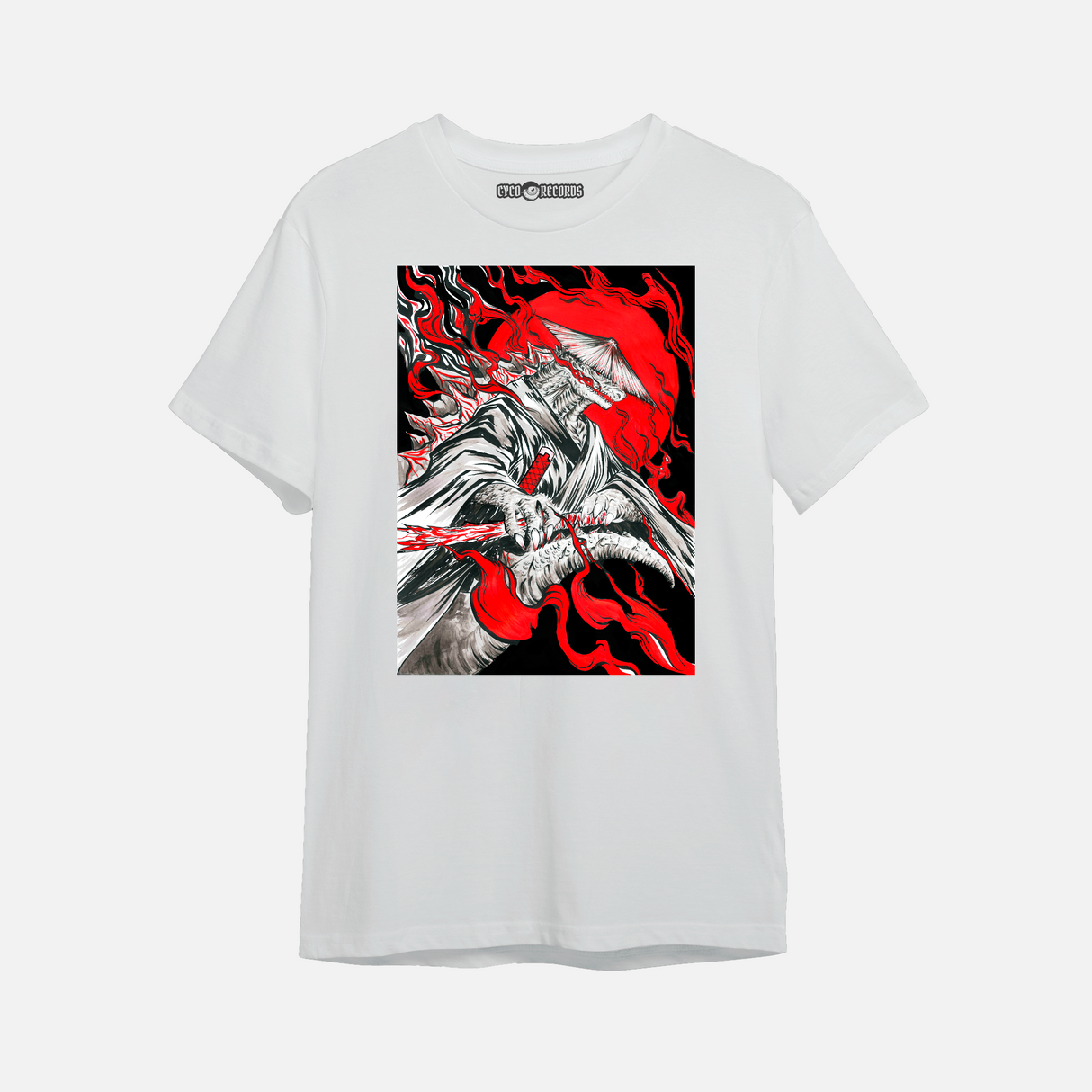 God Samurai - Polera Blanca
