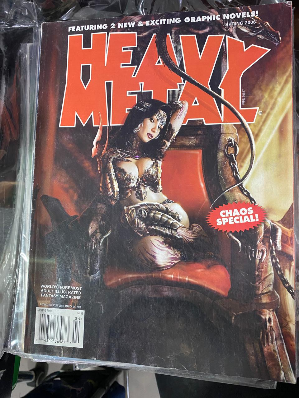 HEAVY METAL MAGAZINE Chaos Special Spring 2008 - Vol. 32 N°2 - Revista