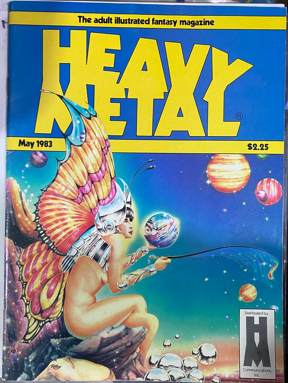 HEAVY METAL MAGAZINE May 1983 - Vol.7 N°2 - Revista