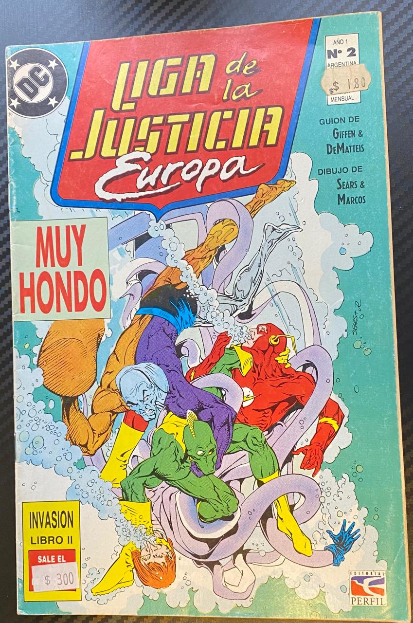 Liga de la Justicia Europa N°2 - Revista