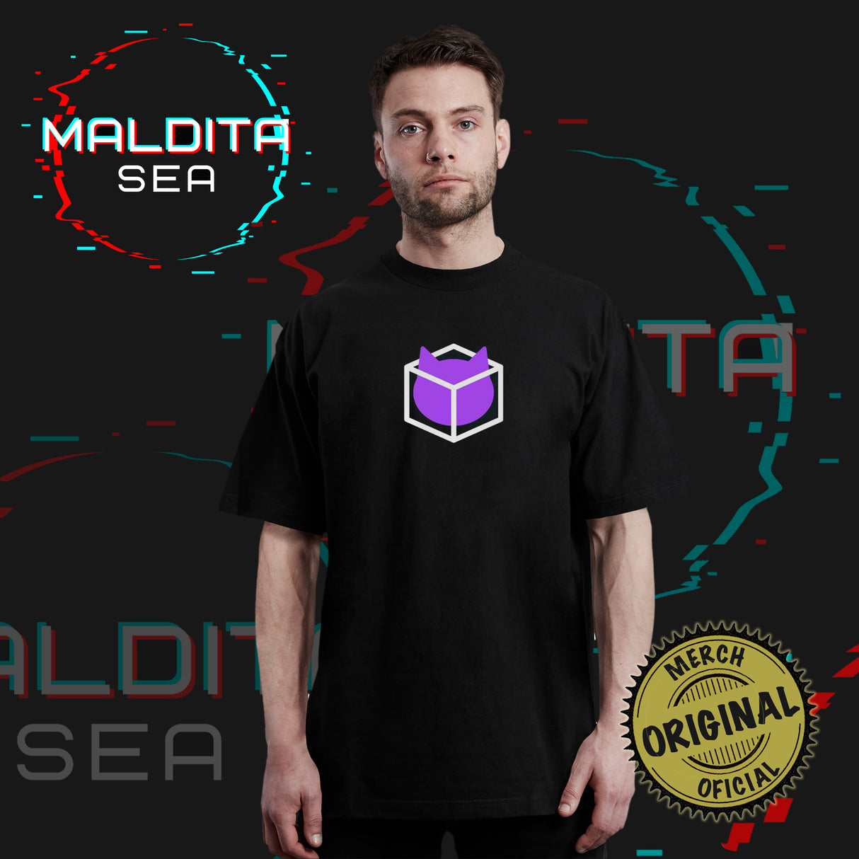 Gato Multiverso - Maldita Sea - Polera