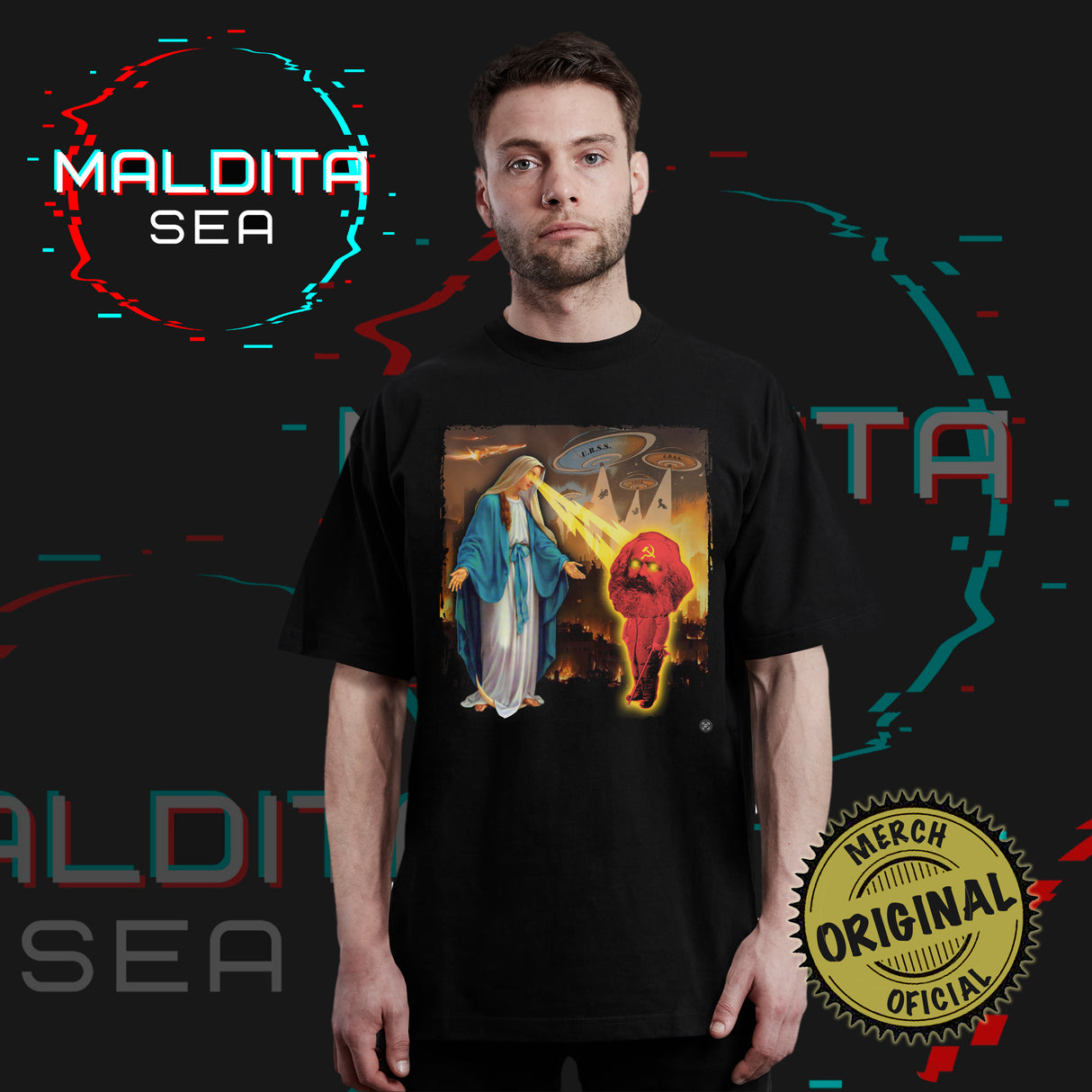 Virgen - Maldita Sea - Polera