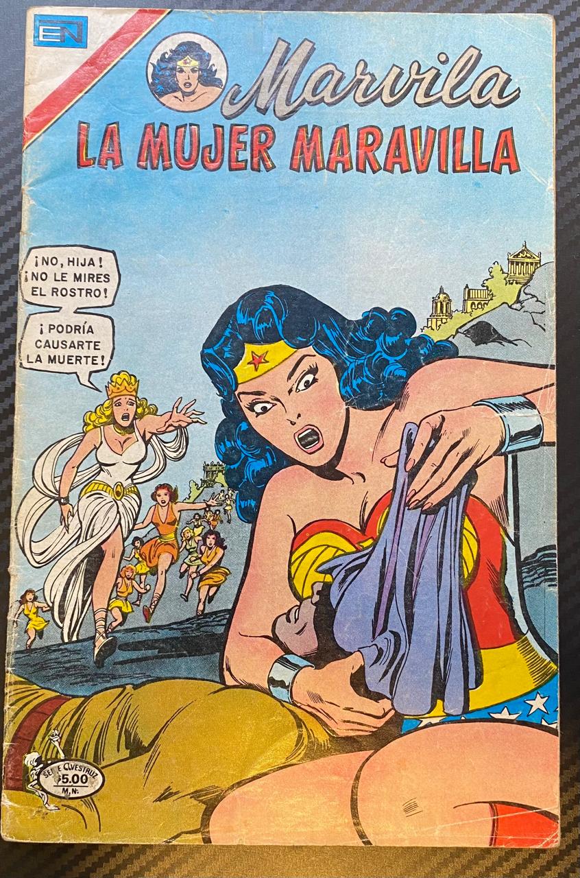 Marvila La Mujer Maravilla "Serie Avestruz" N°224 - Revista