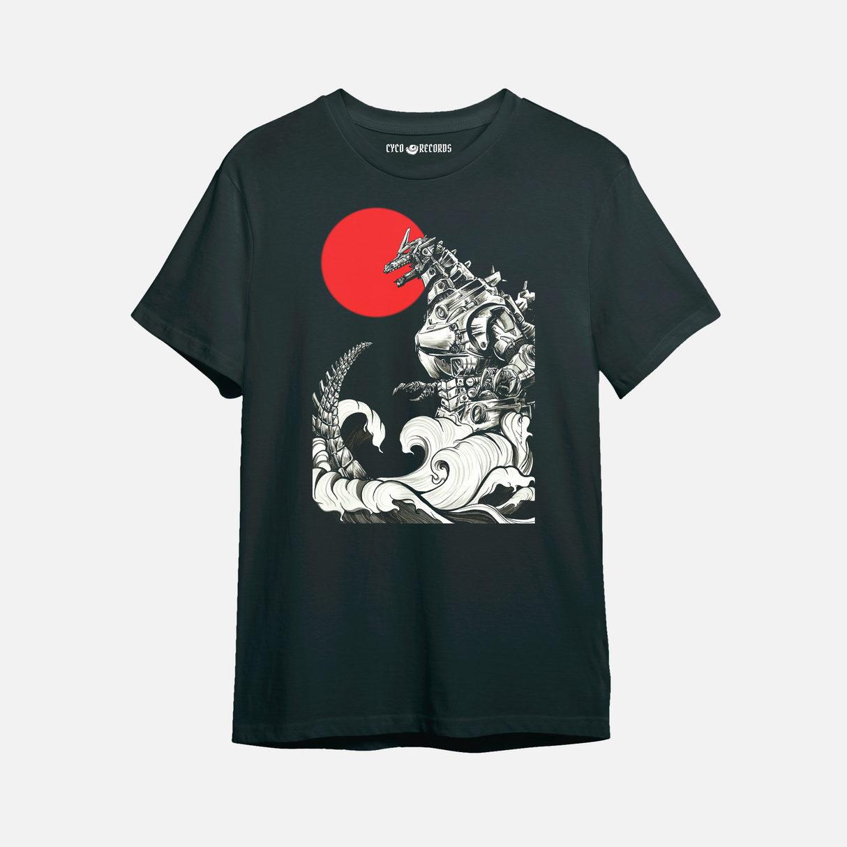 Mechagodzilla - Polera Negra