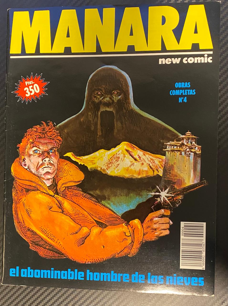 Milo Manara "Obras Completas" N°4 - Revista