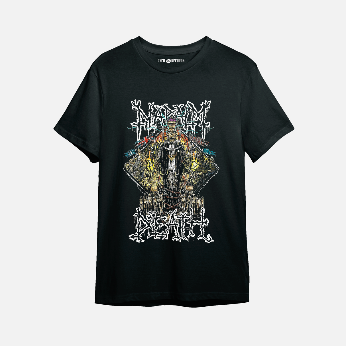 Napalm Death - Flags - Polera