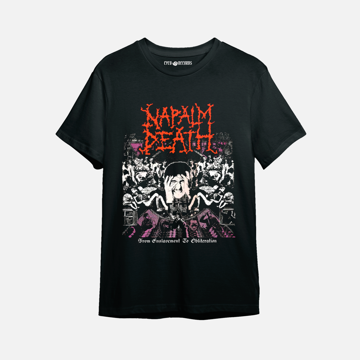 Napalm Death - From enslavement - Polera