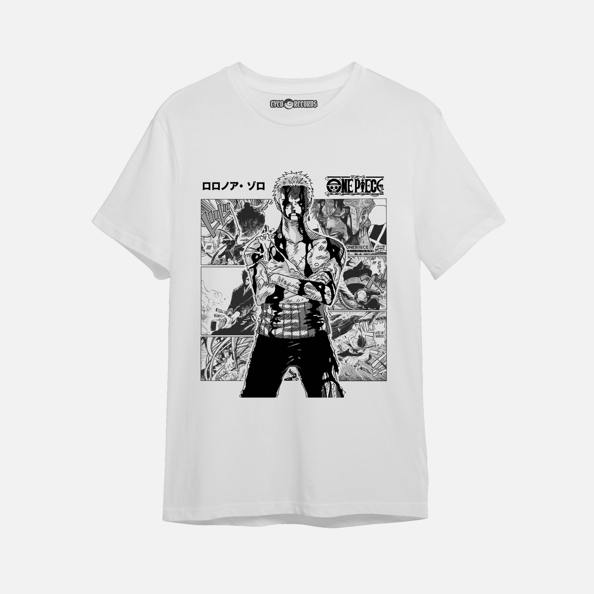 One Piece - Zoro Viñetas - Polera