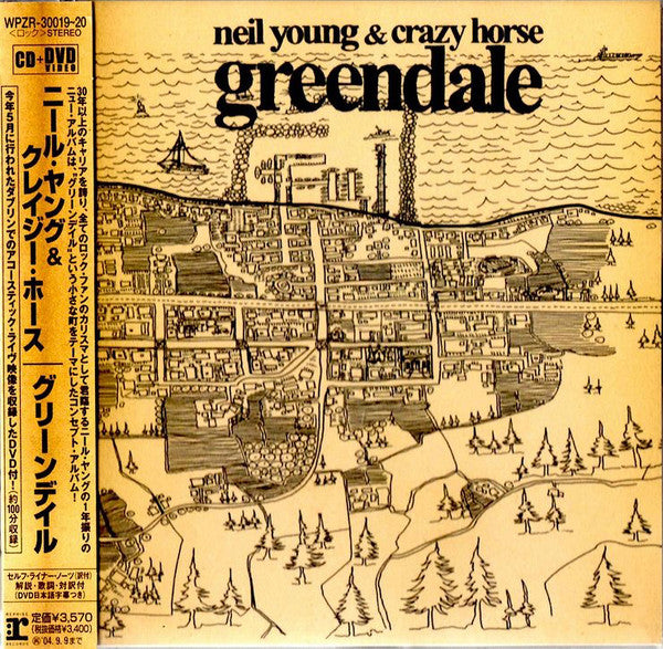 Neil Young & Crazy Horse – Greendale - Cd Japones con Obi