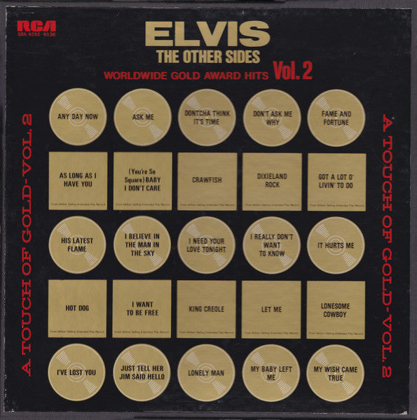 Elvis Presley – The Other Sides - Worldwide Gold Award Hits - Vol. 2 - Vinilo Japonés Cofre (Sin Obi)