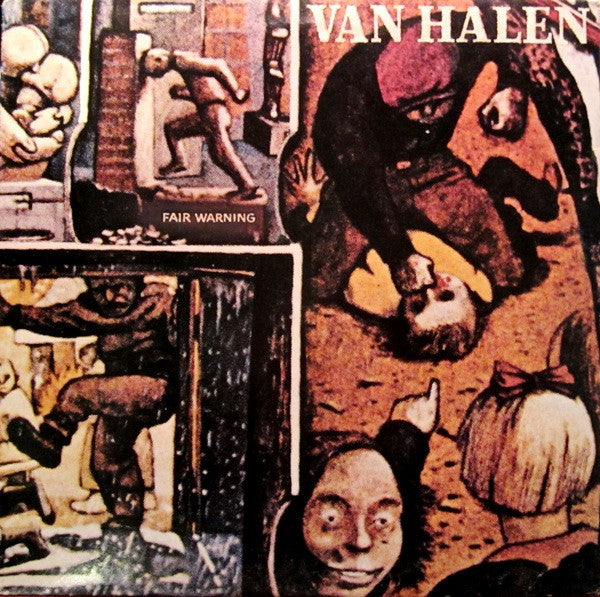 Van Halen – Fair Warning - Vinilo Japonés (Sin Obi)