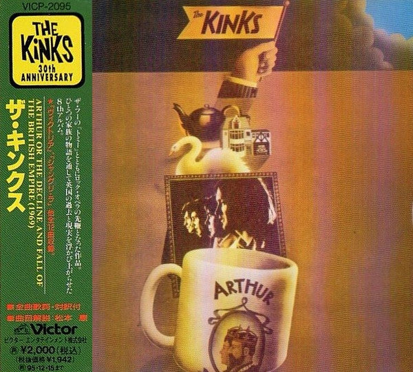 The Kinks – Arthur Or The Decline And Fall Of The British Empire - CD JAPONES