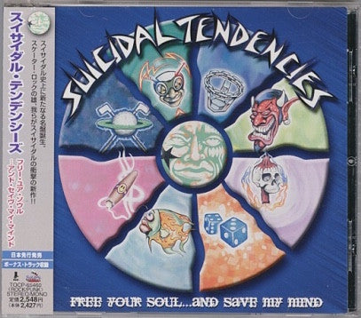 Suicidal Tendencies – Free Your Soul...And Save My Mind - Cd Japones