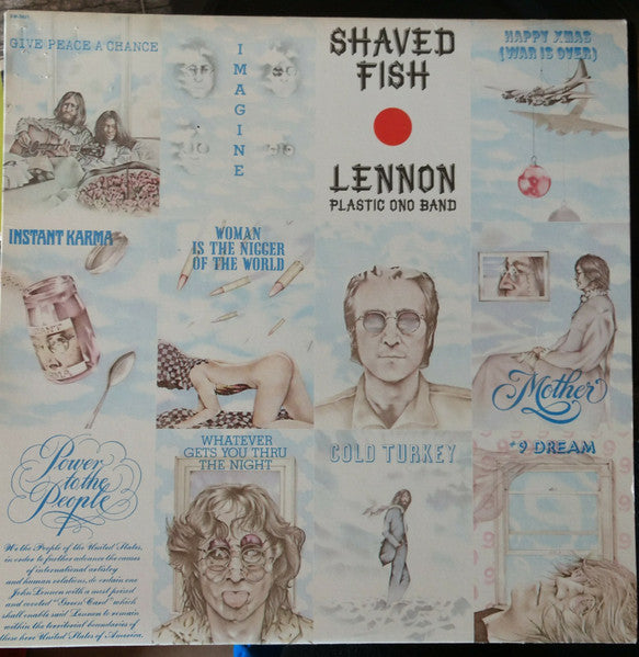 Lennon Plastic Ono Band – Shaved Fish - VINILO JAPONES (CON OBI)