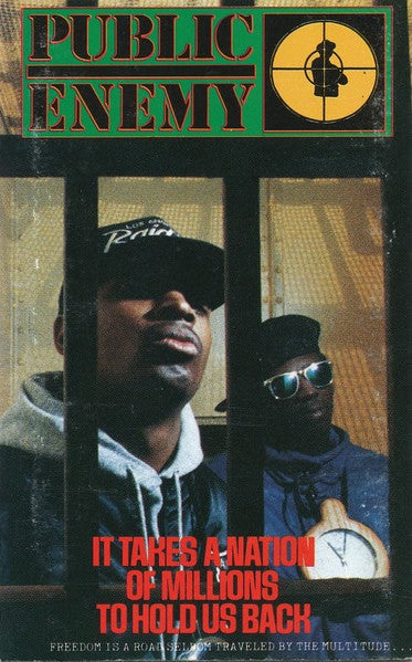 Public Enemy – It Takes A Nation Of Millions To Hold Us Back - Cassette
