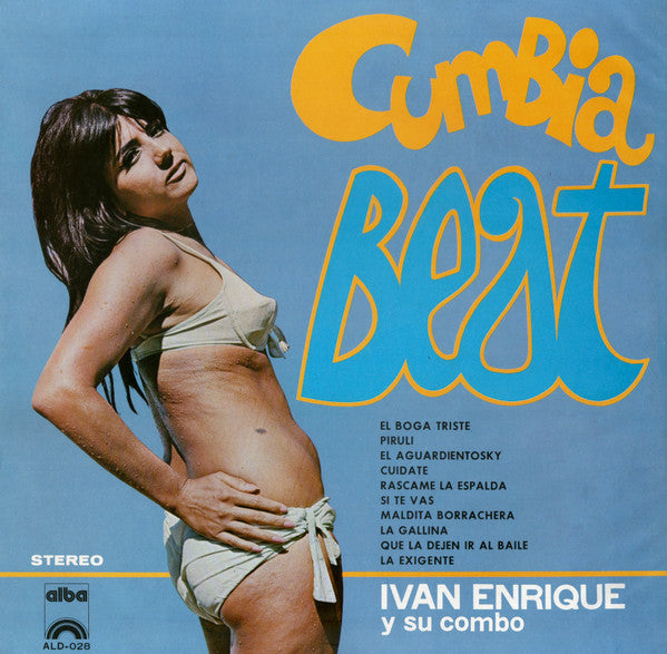 Iván Enrique y Su Combo – Cumbia Beat - VINILO DE EPOCA