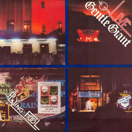 Gentle Giant – Playing The Fool - Vinilo