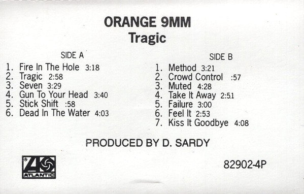 Orange 9mm Tragic - Cassette