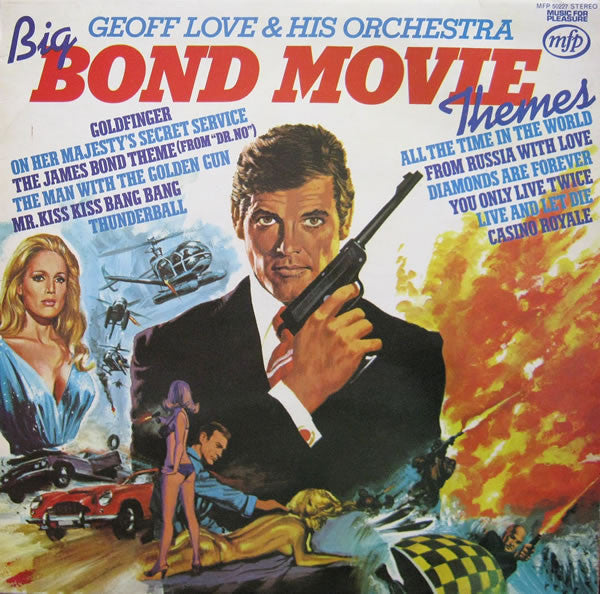 Geoff Love & His Orchestra – Big Bond Movie Themes - VINILO DE EPOCA