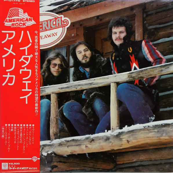 America – Hideaway - Vinilo JAPONES