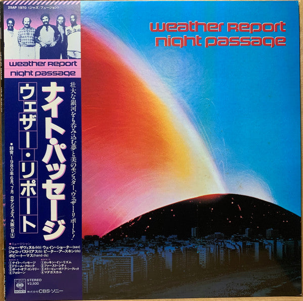 Weather Report – Night Passage - Vinilo Japones (Con Obi)