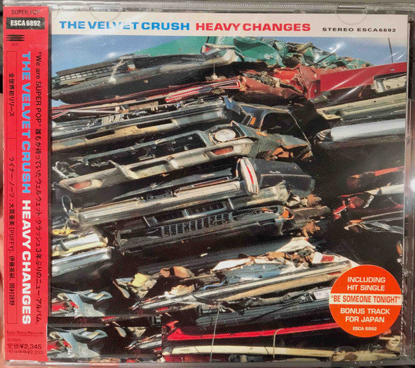Velvet Crush – Heavy Changes - CD JAPONES