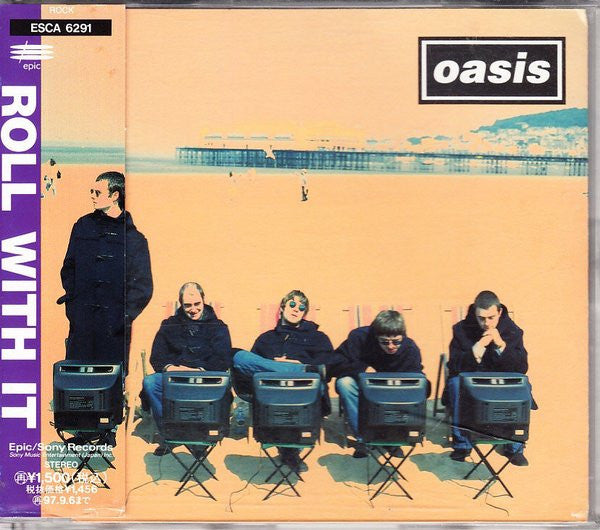 Oasis – Roll With It - cd Japones con Obi