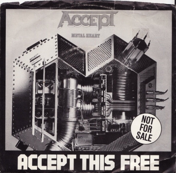 Accept – Accept This Free - Vinilo 7'