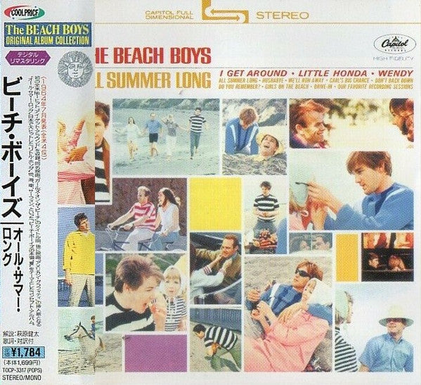 The Beach Boys – All Summer Long CD Japones