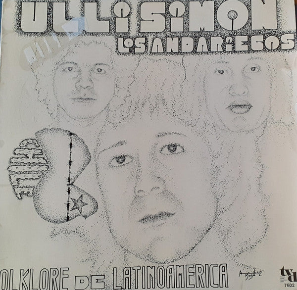Ulli Simon, Los Andariegos – Folklore De Latinoamerica - Vinilo