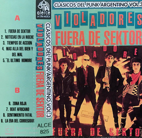 Los Violadores Fuera De Sektor - Cassette