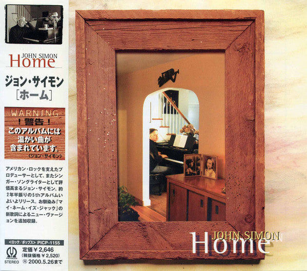 John Simon – Home - CD JAPONES Oferta