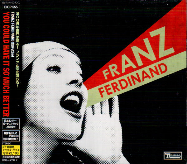 Franz Ferdinand – You Could Have It So Much Better - CD JAPONES