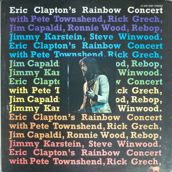 Eric Clapton – Eric Clapton's Rainbow Concert - Vinilo Japonés (Sin Obi)