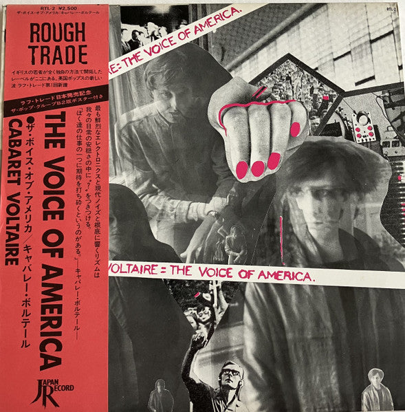 Cabaret Voltaire – The Voice Of America - VINILO JAPONES