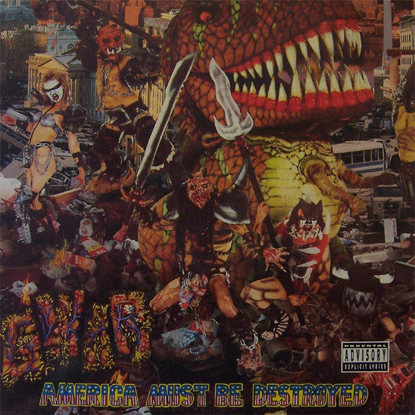 Gwar – America Must Be Destroyed - Vinilo Simple - Nuevo