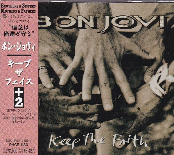 Bon Jovi – Keep The Faith - Cd Japones