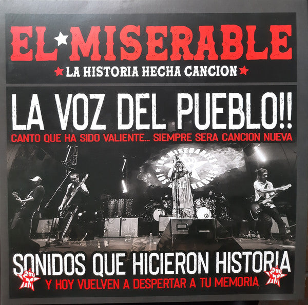 Los Miserables La Voz Del Pueblo - Vinilo Doble - Nuevo