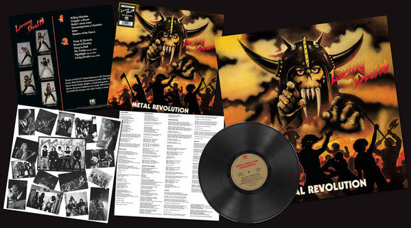 Living Death Metal Revolution - Vinilo Simple - Nuevo