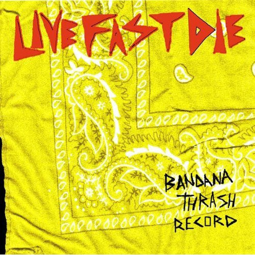 LiveFastDie Bandana Thrash Record - Vinilo Usado
