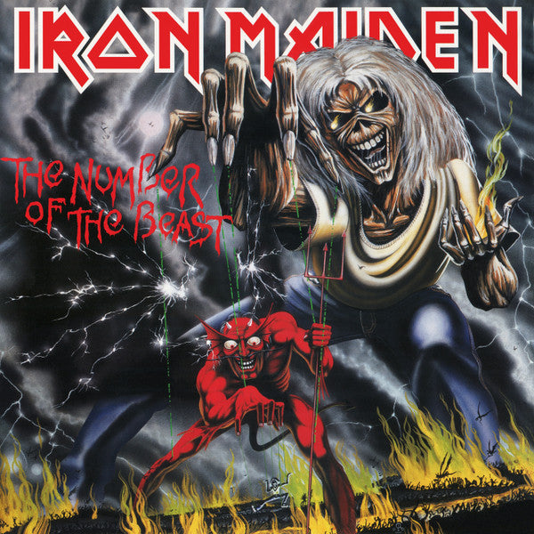 Iron Maiden – The Number Of The Beast - Vinilo Simple - Nuevo